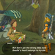 Beedle admitting that he maybe has feelings for Link but he doesn’t want to follow through on? Screenshot taken from gramunion.com.